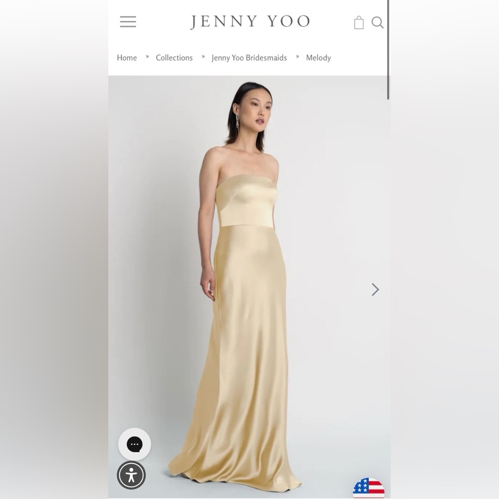 Jenny Yoo Melody bridesmaid dress NWT